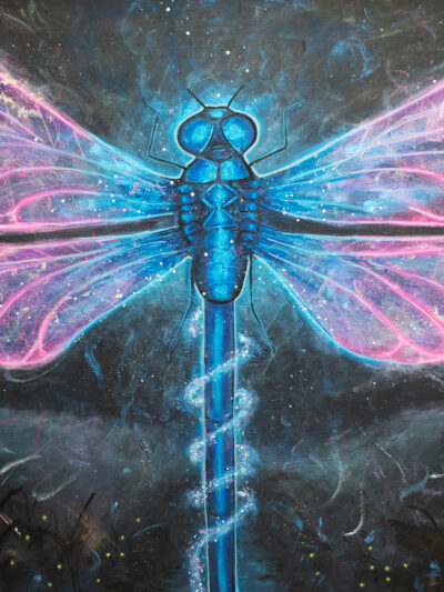 Originalgemäde Natur abstrakt figurativ From Within Acryl auf Leinwand